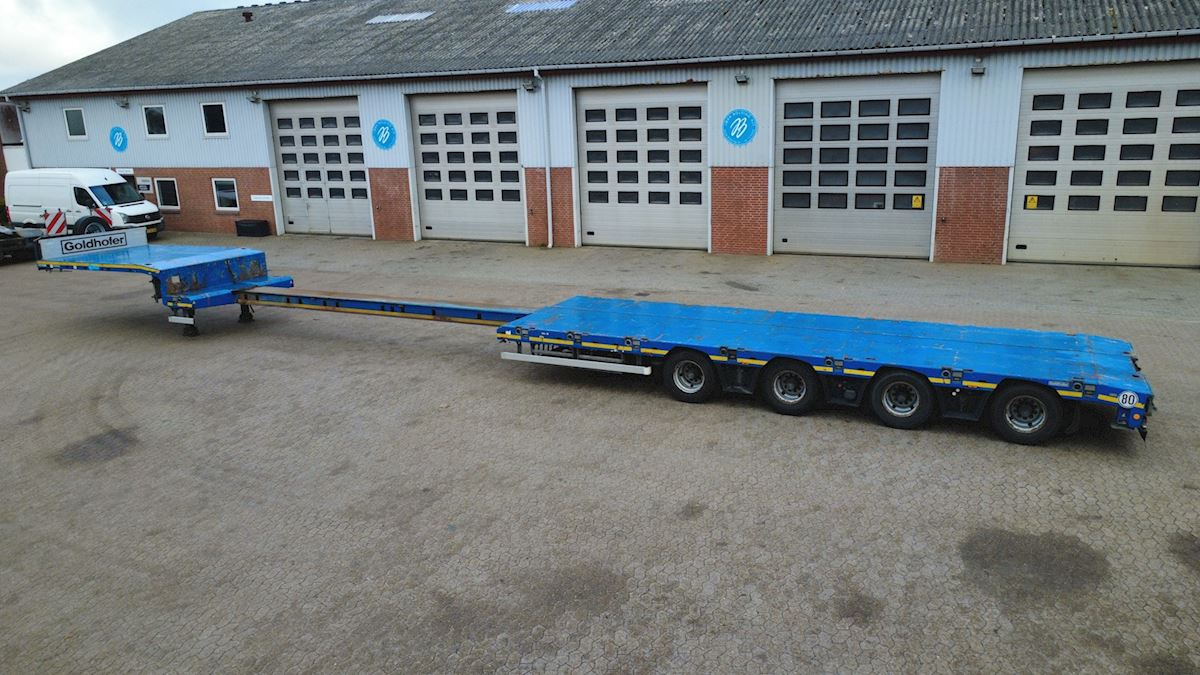 Goldhofer STN-L 4 A F2 - Vlakke/ Open oplegger: afbeelding 5 Goldhofer STN-L 4 A F2 - Vlakke/ Open oplegger: afbeelding 5