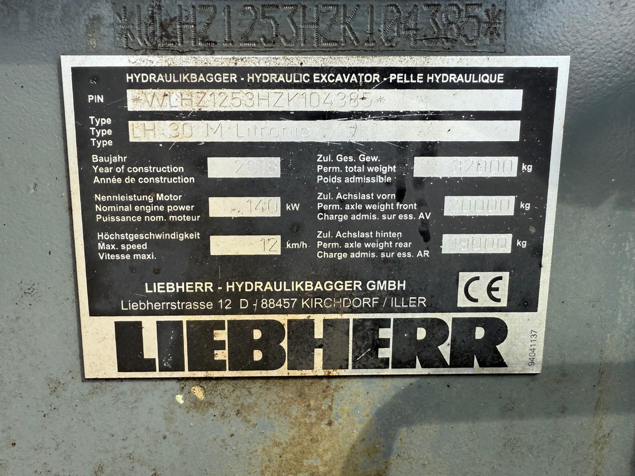LIEBHERR LH30M - Overslagkraan: afbeelding 3 LIEBHERR LH30M - Overslagkraan: afbeelding 3