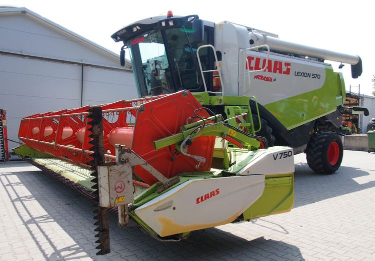 Kombajn zbożawy Claas Lexon 570 Kombajn zbożowy CLAAS LEXION 570+ heder VARIO 7,5m - Maaidorser: afbeelding 2 Kombajn zbożawy Claas Lexon 570 Kombajn zbożowy CLAAS LEXION 570+ heder VARIO 7,5m - Maaidorser: afbeelding 2