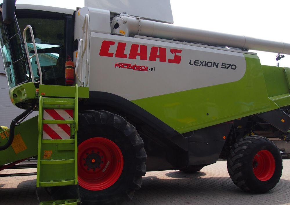 Kombajn zbożawy Claas Lexon 570 Kombajn zbożowy CLAAS LEXION 570+ heder VARIO 7,5m - Maaidorser: afbeelding 4 Kombajn zbożawy Claas Lexon 570 Kombajn zbożowy CLAAS LEXION 570+ heder VARIO 7,5m - Maaidorser: afbeelding 4