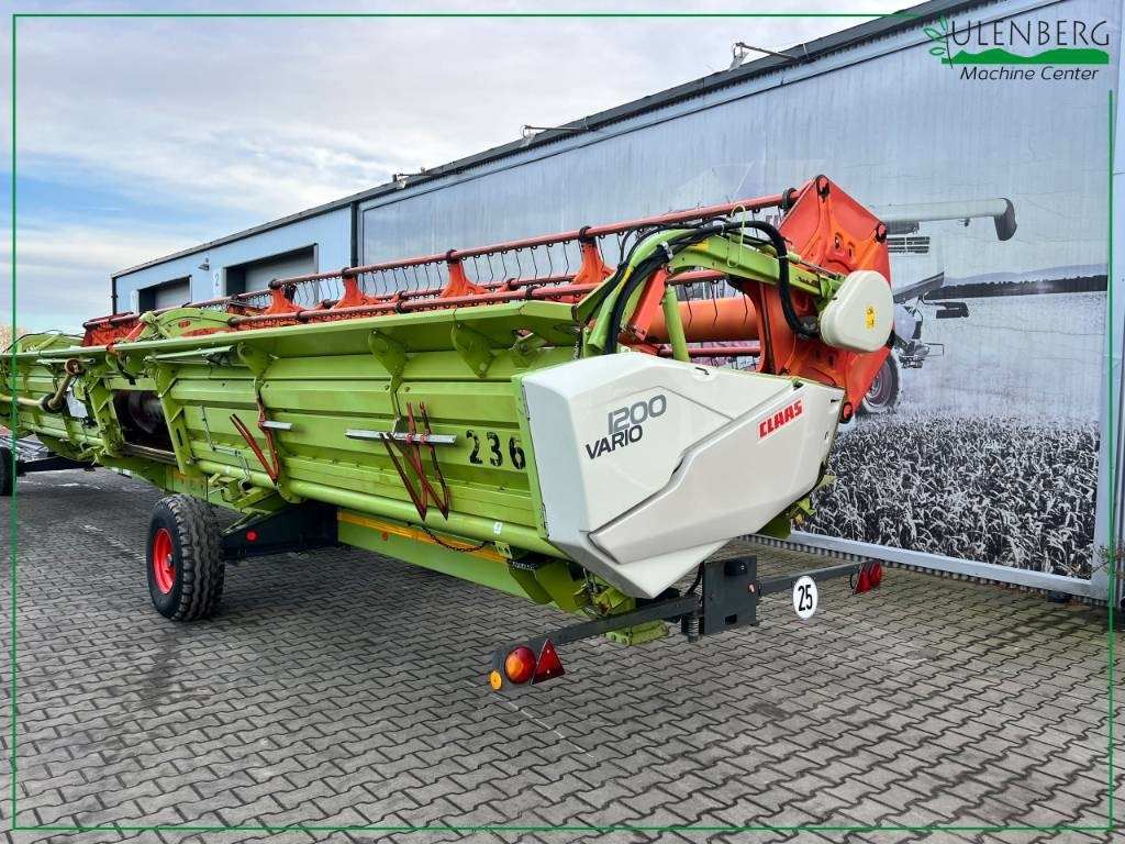 Claas Vario 1200 + wózek transportowy - Graanmaaibord: afbeelding 5 Claas Vario 1200 + wózek transportowy - Graanmaaibord: afbeelding 5