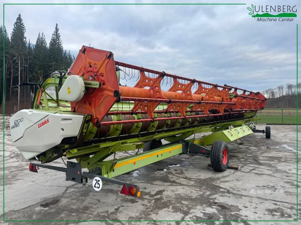 Claas Vario 1200 + wózek transportowy - Graanmaaibord: afbeelding 1 Claas Vario 1200 + wózek transportowy - Graanmaaibord: afbeelding 1