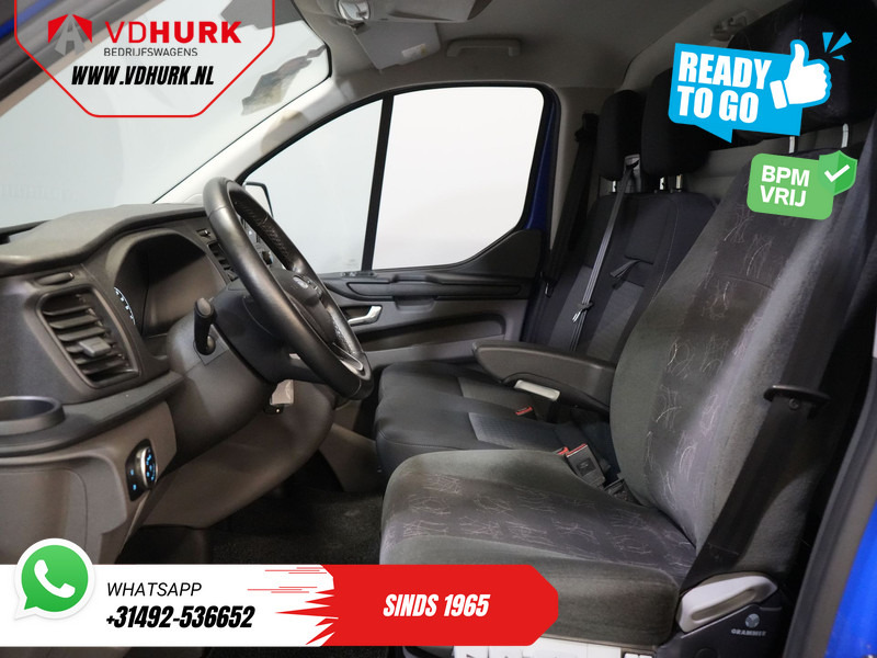 Kleine bestelwagen Ford Transit Custom 2.0 TDCI 130 pk Aut. BPM VRIJ! Ready2Go! BOTT Inrichting L+R/ Riem V.V/ Omvormer/ Gev.Stoel/ Stoelverw./ Cruise/ PDC/ Trekhaak/: afbeelding 12