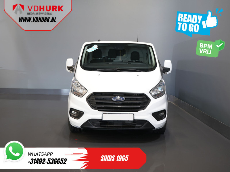 Kleine bestelwagen Ford Transit Custom 300 2.0 TDCI 130 pk Aut. L2 BPM VRIJ! Ready2Go 2xSchuifdeur/ Standkachel/ Stoelverw./ Carplay/ Cruise/ PDC V+A/ Camera: afbeelding 7