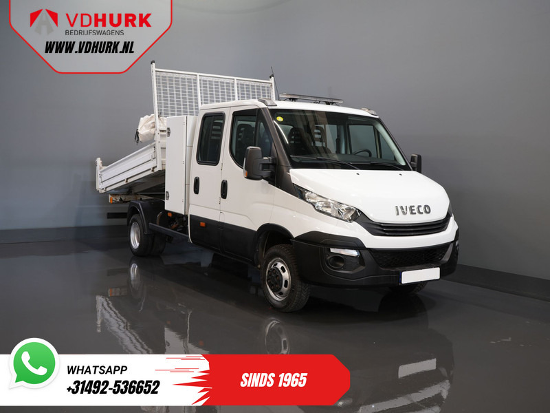 Iveco Daily 35C14D 2.3 140 pk Aut. ZF DC Dubbel Cabine 6Pers./ Kipper/ Pick Up/ Open Laadbak/ Kieper/ 3.5t Trekverm./ Dubbel Lucht/ Gev.Stoe - Kipper bestelwagen, Bestelwagen met dubbele cabine: afbeelding 1 Iveco Daily 35C14D 2.3 140 pk Aut. ZF DC Dubbel Cabine 6Pers./ Kipper/ Pick Up/ Open Laadbak/ Kieper/ 3.5t Trekverm./ Dubbel Lucht/ Gev.Stoe - Kipper bestelwagen, Bestelwagen met dubbele cabine: afbeelding 1