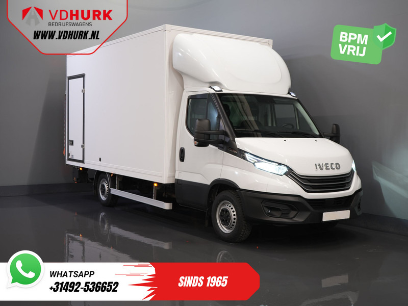 Iveco Daily 35S18HV 3.0 Aut. ZF BPM VRIJ! Bakwagen Laadklep/ Zijdeur/ LED/ Spoiler/ 3.5T trekverm./ Gev.Stoel/ Adapt.Cruise/ Navi/ Carplay/ - Bestelwagen gesloten laadbak: afbeelding 1 Iveco Daily 35S18HV 3.0 Aut. ZF BPM VRIJ! Bakwagen Laadklep/ Zijdeur/ LED/ Spoiler/ 3.5T trekverm./ Gev.Stoel/ Adapt.Cruise/ Navi/ Carplay/ - Bestelwagen gesloten laadbak: afbeelding 1