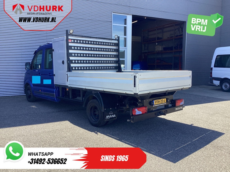 MAN TGE 50 2.0 180 pk DC Dubbel Cabine BPM VRIJ! Open Laadbak/ 7 Pers./ Dubbel Lucht/ Adapt. Cruise/ 3.5t Trekverm./ Tacho/ Gev.Stoel/ C - Bestelwagen met open laadbak, Bestelwagen met dubbele cabine: afbeelding 2 MAN TGE 50 2.0 180 pk DC Dubbel Cabine BPM VRIJ! Open Laadbak/ 7 Pers./ Dubbel Lucht/ Adapt. Cruise/ 3.5t Trekverm./ Tacho/ Gev.Stoel/ C - Bestelwagen met open laadbak, Bestelwagen met dubbele cabine: afbeelding 2