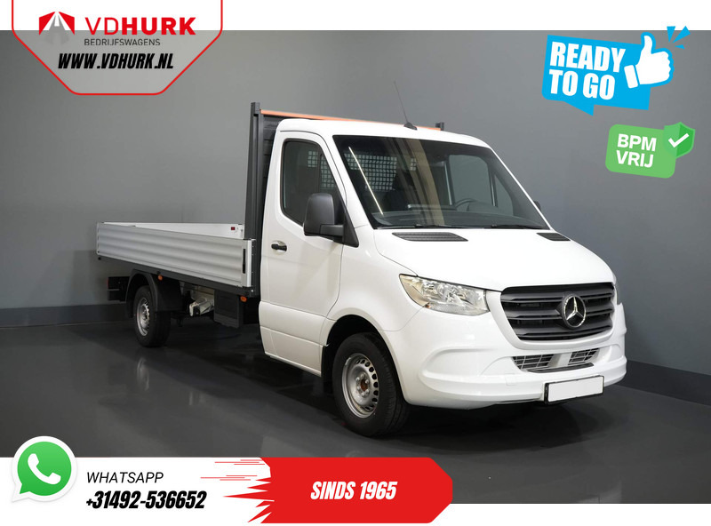 Mercedes-Benz Sprinter 317 CDI Aut. L3 Open laadbak/ 3.5t Trekverm./ MBUX/ 4.3m bak/ Stoelverw./ Cruise/ Trekhaak - Bestelwagen met open laadbak: afbeelding 1 Mercedes-Benz Sprinter 317 CDI Aut. L3 Open laadbak/ 3.5t Trekverm./ MBUX/ 4.3m bak/ Stoelverw./ Cruise/ Trekhaak - Bestelwagen met open laadbak: afbeelding 1