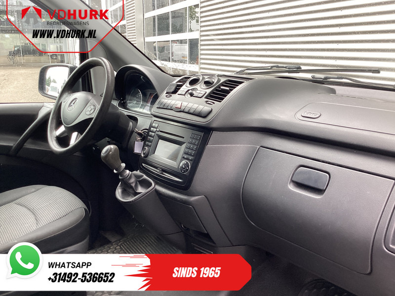 Kleine bestelwagen, Bestelwagen met dubbele cabine Mercedes-Benz Vito 113 CDI DC Dubbel Cabine EXPORT ONLY 20” LMV/ Airco/ PDC/ Trekhaak: afbeelding 11