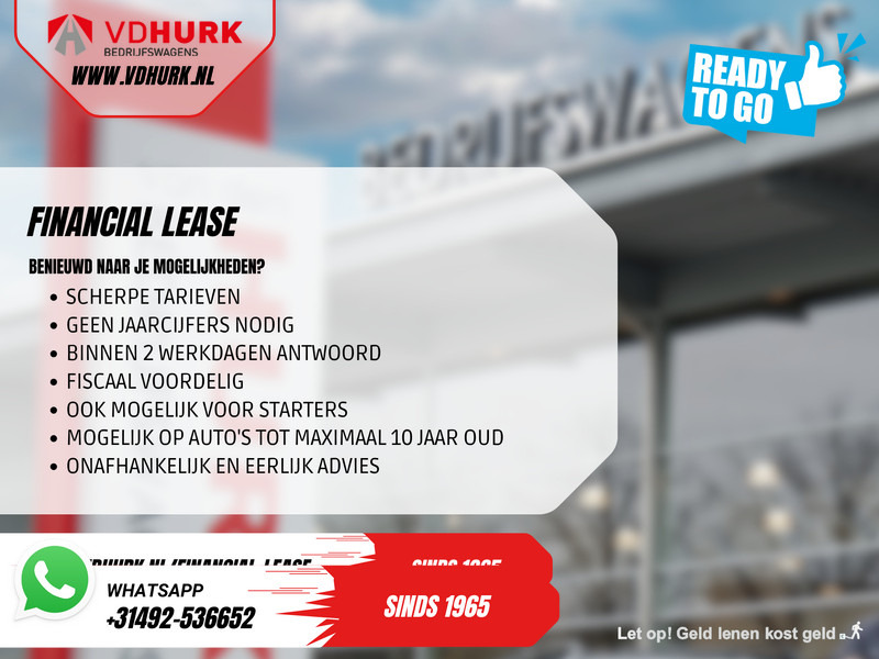 Leasing Peugeot Partner 1.5 HDi 100 pk BPM VRIJ Ready2Go 3Pers./ Carplay/ Airco/ Cruise/ Camera/ PDC Peugeot Partner 1.5 HDi 100 pk BPM VRIJ Ready2Go 3Pers./ Carplay/ Airco/ Cruise/ Camera/ PDC: afbeelding 7