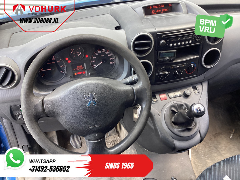 Kleine bestelwagen Peugeot Partner 1.6 HDI 90 pk EXPORT ONLY NL Auto/ 3 Pers./ Airco/ Trekhaak: afbeelding 11