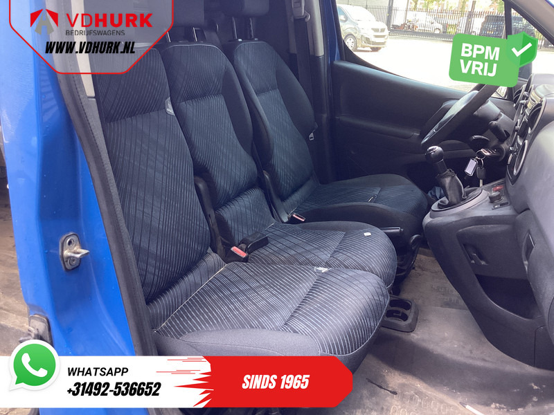 Kleine bestelwagen Peugeot Partner 1.6 HDI 90 pk EXPORT ONLY NL Auto/ 3 Pers./ Airco/ Trekhaak: afbeelding 10