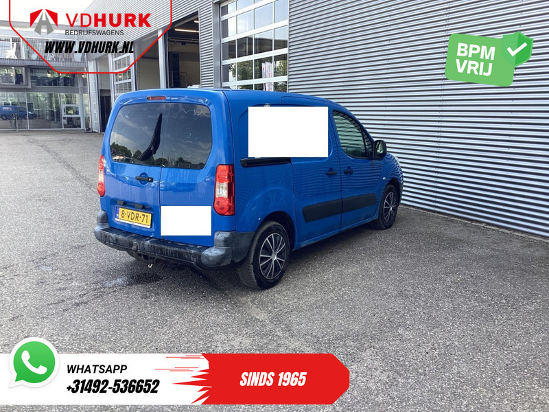 Kleine bestelwagen Peugeot Partner 1.6 HDI 90 pk EXPORT ONLY NL Auto/ 3 Pers./ Airco/ Trekhaak: afbeelding 9
