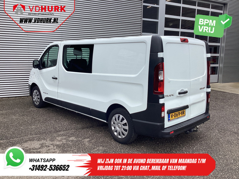Renault Trafic 1.6 dCi 125 pk L2 DC Dubbel Cabine BPM VRIJ NL Auto/ Camera/ Cruise/ Navi/ Airco/ Trekhaak - Kleine bestelwagen, Bestelwagen met dubbele cabine: afbeelding 2 Renault Trafic 1.6 dCi 125 pk L2 DC Dubbel Cabine BPM VRIJ NL Auto/ Camera/ Cruise/ Navi/ Airco/ Trekhaak - Kleine bestelwagen, Bestelwagen met dubbele cabine: afbeelding 2