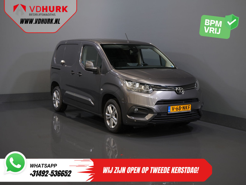 Toyota PROACE CITY 1.2 Turbo 130 pk Aut. BENZINE 3Pers./ Stoelverw./ Climate/ Keyless/ Carplay/ Cruise/ PDC/ Trekhaak - Kleine bestelwagen: afbeelding 1 Toyota PROACE CITY 1.2 Turbo 130 pk Aut. BENZINE 3Pers./ Stoelverw./ Climate/ Keyless/ Carplay/ Cruise/ PDC/ Trekhaak - Kleine bestelwagen: afbeelding 1
