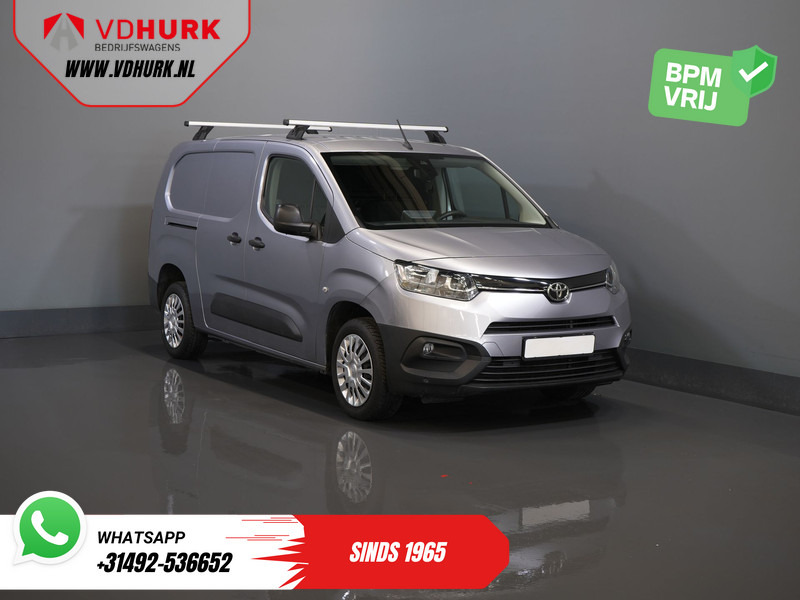 Toyota PROACE CITY 1.2 Turbo 130 pk Benzine Aut. BPM VRIJ! 3Pers./ Carplay/ Camera/ Cruise/ PDC/ Trekhaak - Gesloten bestelwagen: afbeelding 1 Toyota PROACE CITY 1.2 Turbo 130 pk Benzine Aut. BPM VRIJ! 3Pers./ Carplay/ Camera/ Cruise/ PDC/ Trekhaak - Gesloten bestelwagen: afbeelding 1