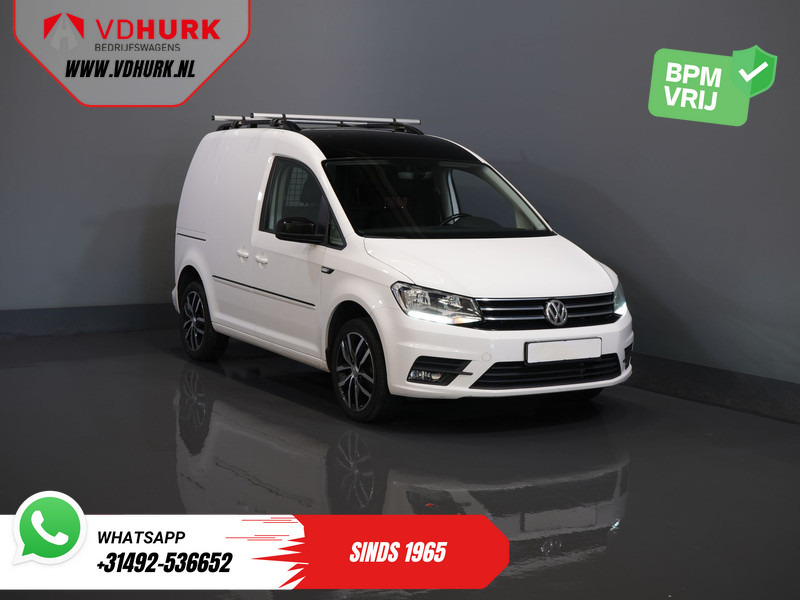 Volkswagen Caddy 2.0 TDI 100 pk DSG Aut. BPM VRIJ! Edition 35 Carplay/ Stoelverw./ Standkachel/ Cruise/ Airco/ PDC/ LMV/ Dakdragers/ Trekhaak/ In - Gesloten bestelwagen: afbeelding 1 Volkswagen Caddy 2.0 TDI 100 pk DSG Aut. BPM VRIJ! Edition 35 Carplay/ Stoelverw./ Standkachel/ Cruise/ Airco/ PDC/ LMV/ Dakdragers/ Trekhaak/ In - Gesloten bestelwagen: afbeelding 1