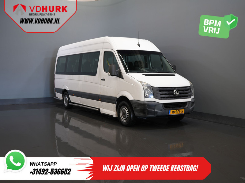 Volkswagen Crafter 35 2.0 TDI L3H2 EXPORT ONLY! €9.559 incl BTW/BPM Rolstoellift/ 9 Pers/ 9P/ Sidebars/ Rearbar/ Airco - Minibus, Personenvervoer: afbeelding 1 Volkswagen Crafter 35 2.0 TDI L3H2 EXPORT ONLY! €9.559 incl BTW/BPM Rolstoellift/ 9 Pers/ 9P/ Sidebars/ Rearbar/ Airco - Minibus, Personenvervoer: afbeelding 1