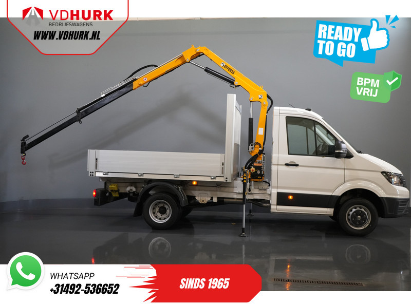 Volkswagen Crafter 50 165 pk Effer 352S Kraan/ Crane/ Kran/ Autokran/ PTO/ Open laadbak/ Dubbel Lucht - Pick-up: afbeelding 2 Volkswagen Crafter 50 165 pk Effer 352S Kraan/ Crane/ Kran/ Autokran/ PTO/ Open laadbak/ Dubbel Lucht - Pick-up: afbeelding 2