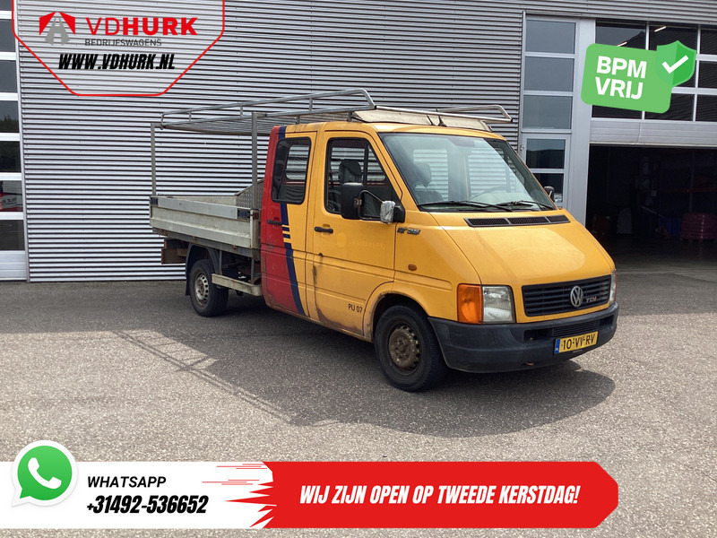 Volkswagen Lt 35 2.8 TDI 130 pk L3 DC Dubbel Cabine EXPORT ONLY Open laadbak 2.8t Trekverm./ 6 persoons/ Imperiaal/ Trekhaak/ 210x194x40 - Bestelwagen met open laadbak, Bestelwagen met dubbele cabine: afbeelding 1 Volkswagen Lt 35 2.8 TDI 130 pk L3 DC Dubbel Cabine EXPORT ONLY Open laadbak 2.8t Trekverm./ 6 persoons/ Imperiaal/ Trekhaak/ 210x194x40 - Bestelwagen met open laadbak, Bestelwagen met dubbele cabine: afbeelding 1