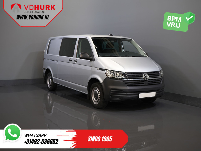 Volkswagen Transporter T6.1 2.0 TDI 150 pk DSG Aut. L2 DC BPM VRIJ! Dubbel Cabine 6 Pers./ Lage KM!/ Adapt.Cruise/ Navi/ Carplay/ Trekhaak - Gesloten bestelwagen, Bestelwagen met dubbele cabine: afbeelding 1 Volkswagen Transporter T6.1 2.0 TDI 150 pk DSG Aut. L2 DC BPM VRIJ! Dubbel Cabine 6 Pers./ Lage KM!/ Adapt.Cruise/ Navi/ Carplay/ Trekhaak - Gesloten bestelwagen, Bestelwagen met dubbele cabine: afbeelding 1