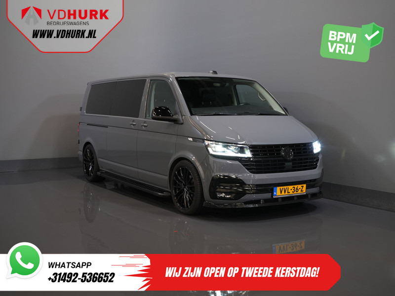 Volkswagen Transporter T6.1 2.0 TDI 150 pk DSG Aut. L2 DC Dubbel Cabine 6 Pers./ LED/ Leder/ Bilstein/ Alpine/ 20'' LMV/ Glasslook/ Alarm III/ Carplay/ - Kleine bestelwagen, Bestelwagen met dubbele cabine: afbeelding 1 Volkswagen Transporter T6.1 2.0 TDI 150 pk DSG Aut. L2 DC Dubbel Cabine 6 Pers./ LED/ Leder/ Bilstein/ Alpine/ 20'' LMV/ Glasslook/ Alarm III/ Carplay/ - Kleine bestelwagen, Bestelwagen met dubbele cabine: afbeelding 1
