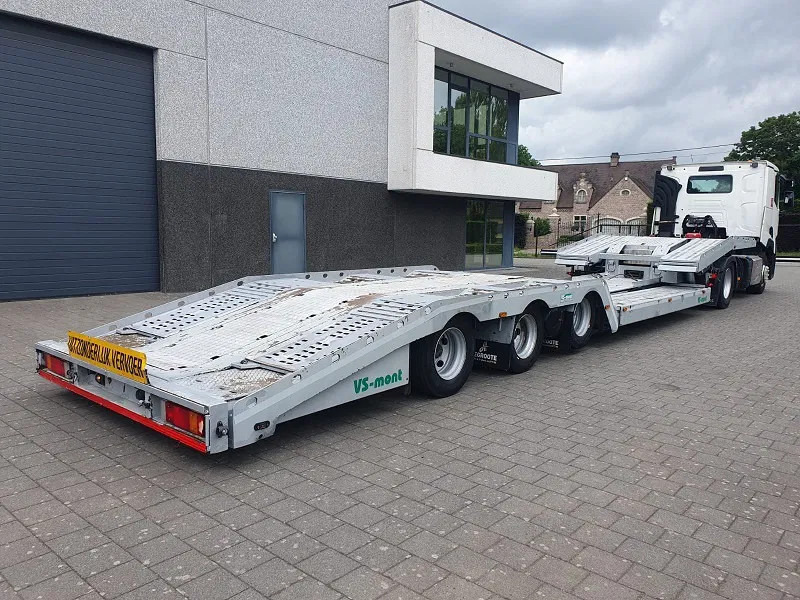 Autotransport oplegger VS MONT VSAT02  -Belgische Trailer - Truck transporter: afbeelding 12