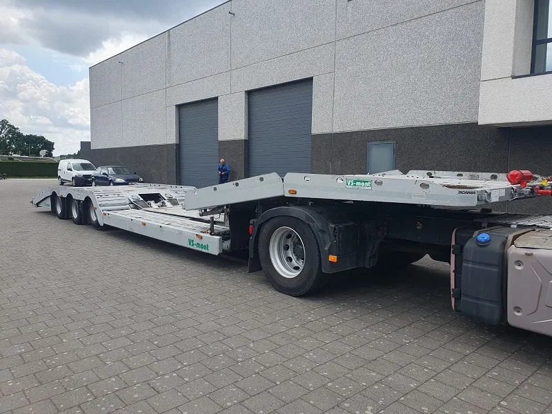 Autotransport oplegger VS MONT VSAT02  -Belgische Trailer - Truck transporter: afbeelding 9