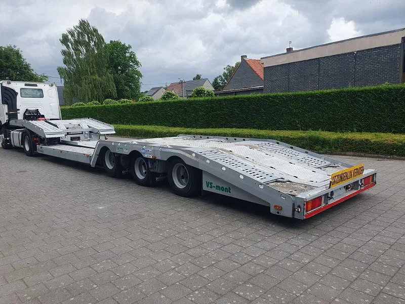 Autotransport oplegger VS MONT VSAT02  -Belgische Trailer - Truck transporter: afbeelding 13