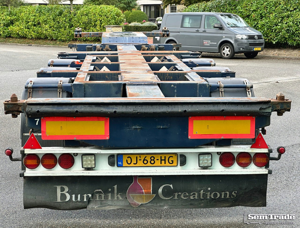 Burg BPO 15-27 Ccxhx BPW Axles Disc Brakes 40 FT. Chassis Lift Axle - Containertransporter/ Wissellaadbak oplegger: afbeelding 4 Burg BPO 15-27 Ccxhx BPW Axles Disc Brakes 40 FT. Chassis Lift Axle - Containertransporter/ Wissellaadbak oplegger: afbeelding 4