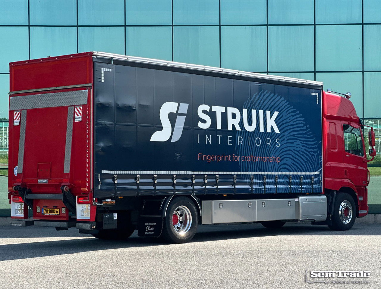 DAF CF 290 FA Space CAB Hardhouten Vloer 2500 KG Klep Nieuw Staat - Bakwagen: afbeelding 5 DAF CF 290 FA Space CAB Hardhouten Vloer 2500 KG Klep Nieuw Staat - Bakwagen: afbeelding 5