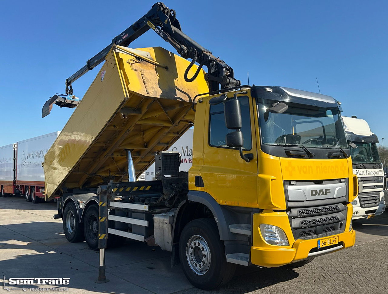 DAF CF 410 FAT 6X4 188.000 KM Palfinger 17 TON/Meter Kraan 2 Zijdige Ruizeveld K - Kraanwagen: afbeelding 5 DAF CF 410 FAT 6X4 188.000 KM Palfinger 17 TON/Meter Kraan 2 Zijdige Ruizeveld K - Kraanwagen: afbeelding 5