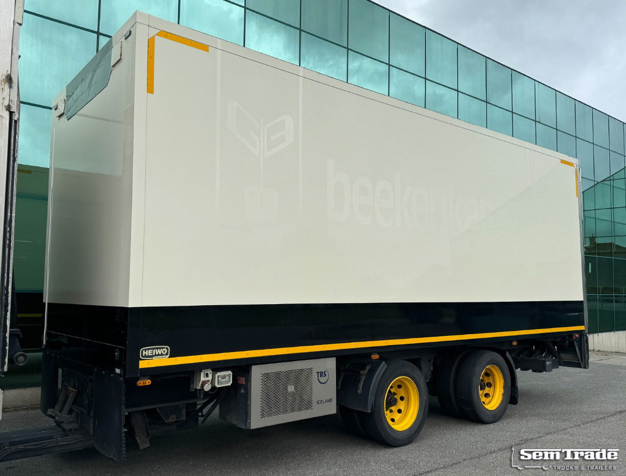 HTF Heiwo Isolated BOX TRS Cooling Tail Lift Holland-Trailer - Koelwagen aanhangwagen: afbeelding 1 HTF Heiwo Isolated BOX TRS Cooling Tail Lift Holland-Trailer - Koelwagen aanhangwagen: afbeelding 1