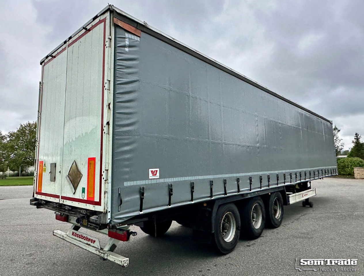 Kässbohrer XS Valx Axles Drum Brakes NEW Curtains NL-Trailer - Schuifzeiloplegger: afbeelding 4 Kässbohrer XS Valx Axles Drum Brakes NEW Curtains NL-Trailer - Schuifzeiloplegger: afbeelding 4