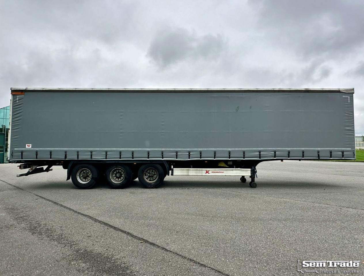 Kässbohrer XS Valx Axles Drum Brakes NEW Curtains NL-Trailer - Schuifzeiloplegger: afbeelding 5 Kässbohrer XS Valx Axles Drum Brakes NEW Curtains NL-Trailer - Schuifzeiloplegger: afbeelding 5