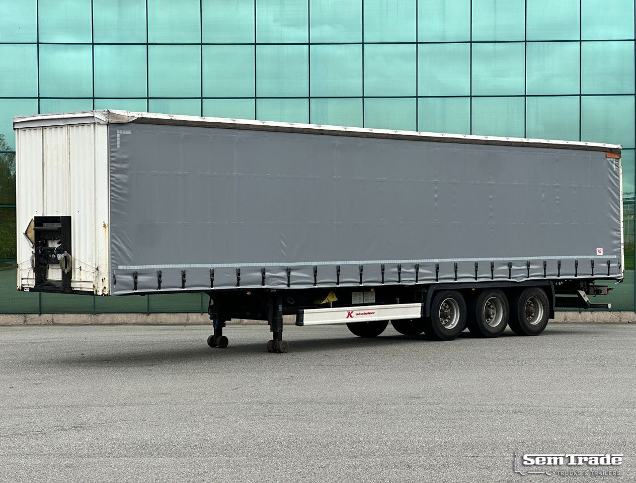 Kässbohrer XS Valx Axles Drum Brakes NEW Curtains NL-Trailer - Schuifzeiloplegger: afbeelding 1 Kässbohrer XS Valx Axles Drum Brakes NEW Curtains NL-Trailer - Schuifzeiloplegger: afbeelding 1