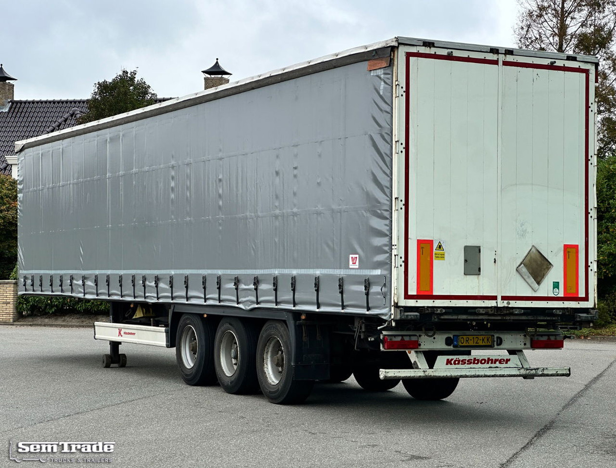 Kässbohrer XS Valx Axles Drum Brakes NEW Curtains NL-Trailer - Schuifzeiloplegger: afbeelding 3 Kässbohrer XS Valx Axles Drum Brakes NEW Curtains NL-Trailer - Schuifzeiloplegger: afbeelding 3