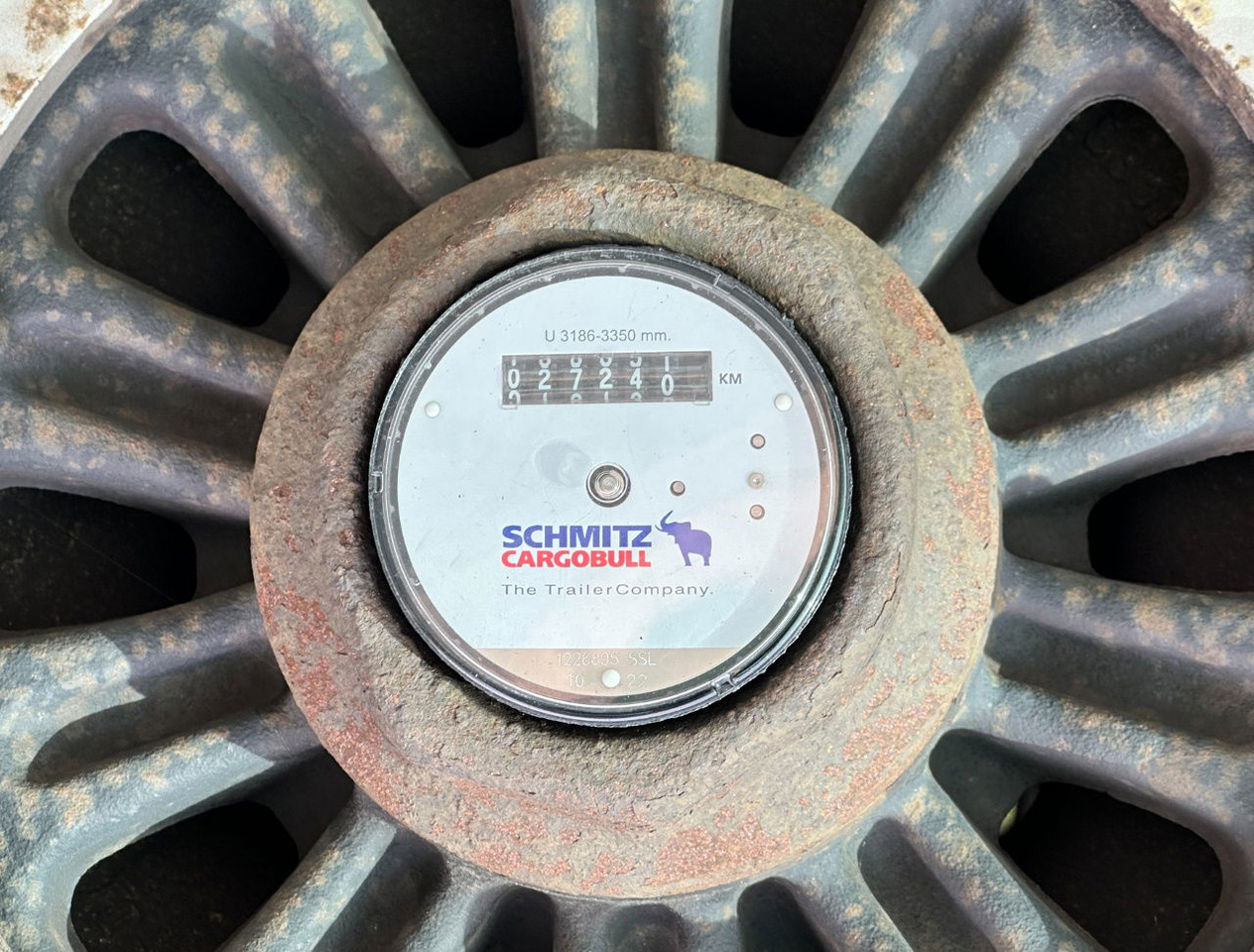 Koelwagen oplegger Kögel S24-4 Thermo King SLXi 300 Lift Axle 1340x250x270 CM Inside Super Condition: afbeelding 17