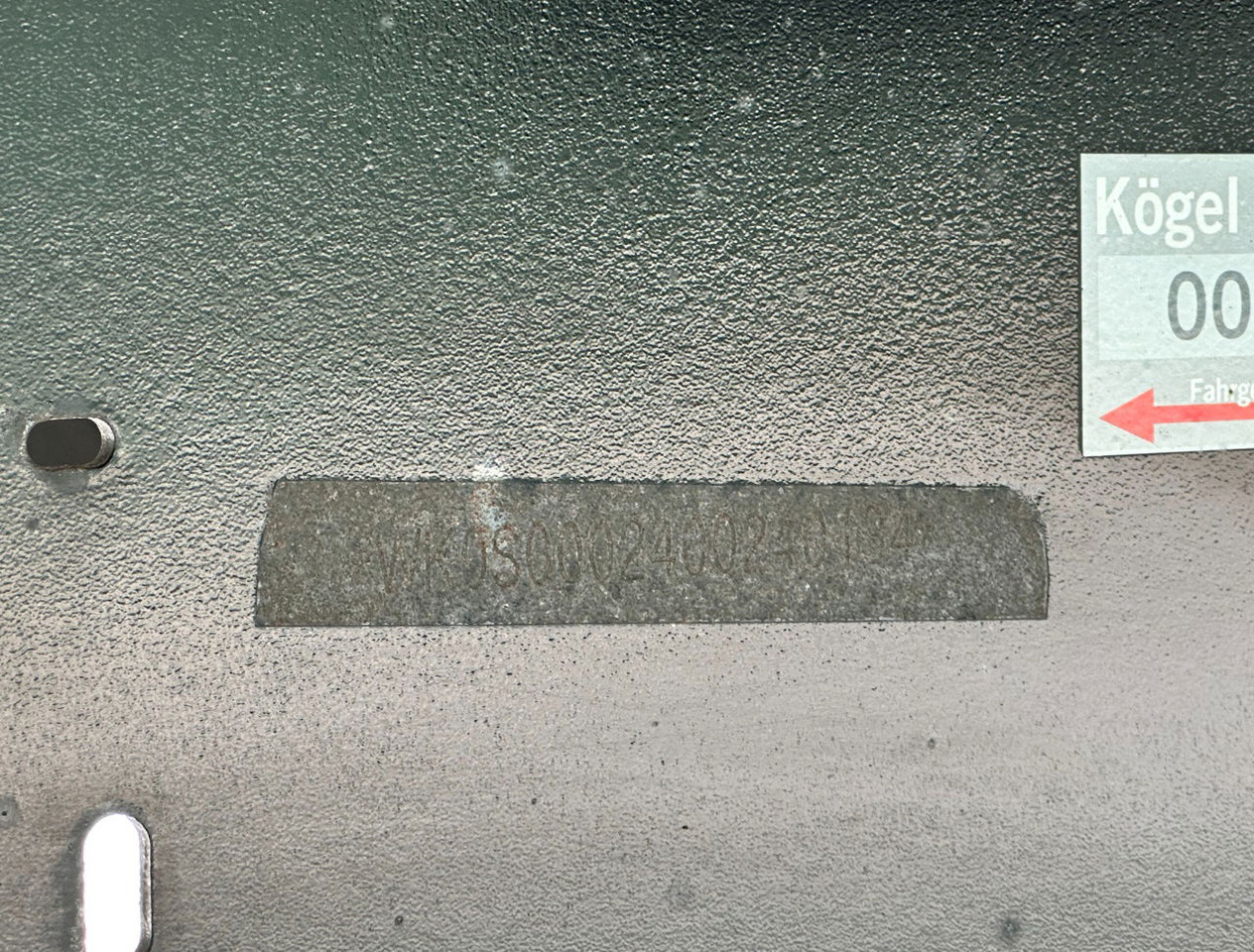 Koelwagen oplegger Kögel S24-4 Thermo King SLXi 300 Lift Axle 1340x250x270 CM Inside Super Condition: afbeelding 18