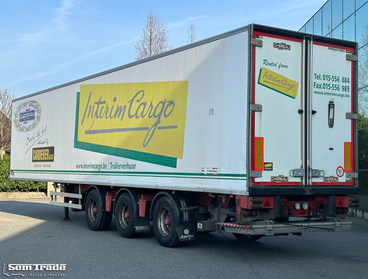 Renders Chereau Carrier Maxima 1300 Steering Axle Tail Lift Belgium Trailer - Koelwagen oplegger: afbeelding 3 Renders Chereau Carrier Maxima 1300 Steering Axle Tail Lift Belgium Trailer - Koelwagen oplegger: afbeelding 3