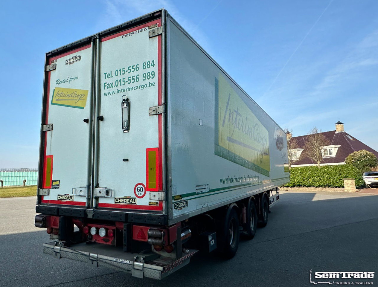 Renders Chereau Carrier Maxima 1300 Steering Axle Tail Lift Belgium Trailer - Koelwagen oplegger: afbeelding 5 Renders Chereau Carrier Maxima 1300 Steering Axle Tail Lift Belgium Trailer - Koelwagen oplegger: afbeelding 5