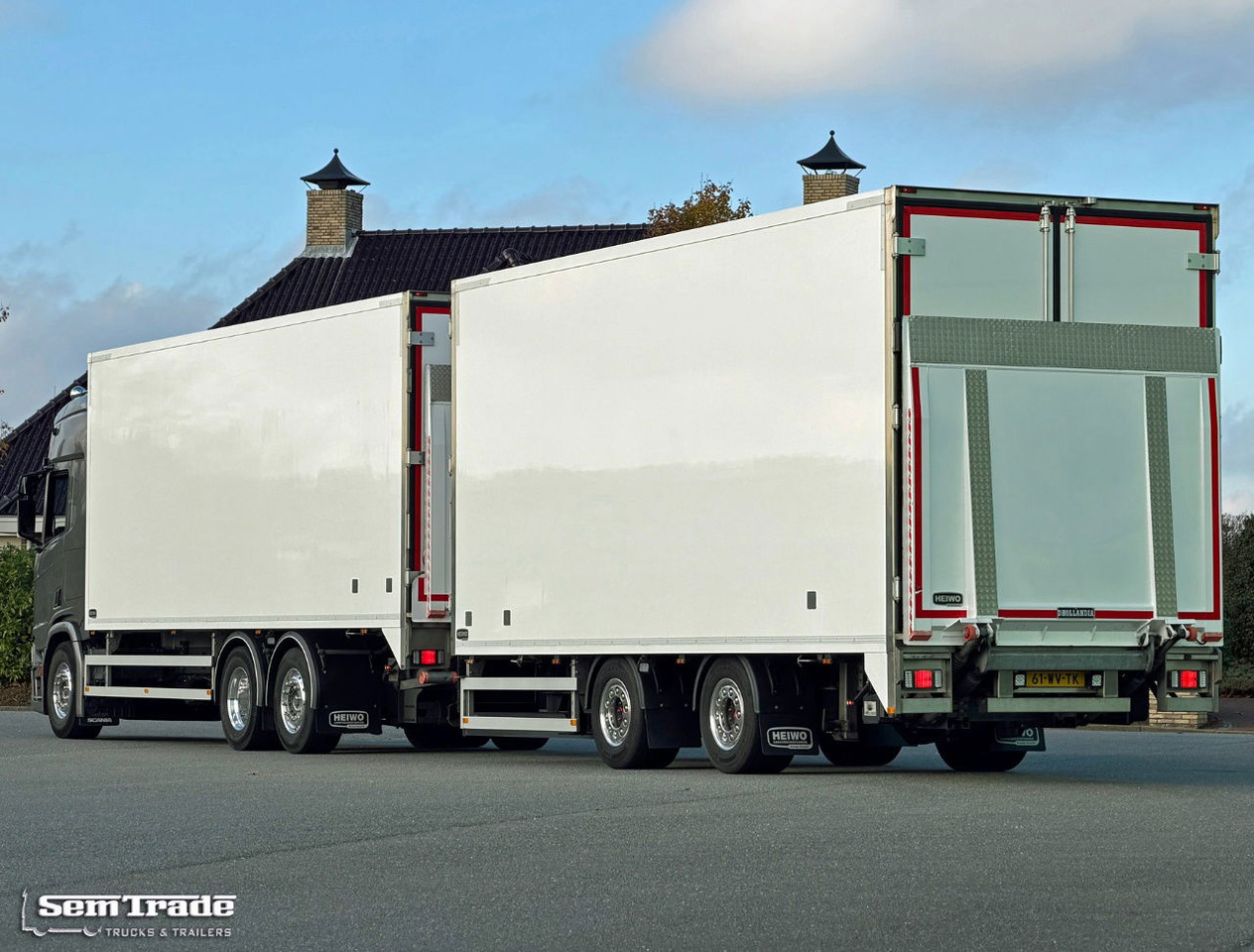 Scania R450 Retarder Full AIR 163.000 KM Heiwo Isolated Boxes 2X Tail Lift NL-Truck IN NEW Condition - Bakwagen: afbeelding 3 Scania R450 Retarder Full AIR 163.000 KM Heiwo Isolated Boxes 2X Tail Lift NL-Truck IN NEW Condition - Bakwagen: afbeelding 3