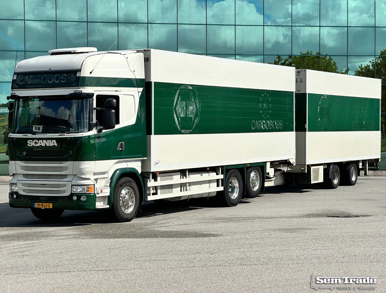 Scania R450 Retarder VAN Beurden Isolated Boxes TRS Cooling Tail Lift TOP Condition NL-Combi - Koelwagen vrachtwagen: afbeelding 1 Scania R450 Retarder VAN Beurden Isolated Boxes TRS Cooling Tail Lift TOP Condition NL-Combi - Koelwagen vrachtwagen: afbeelding 1