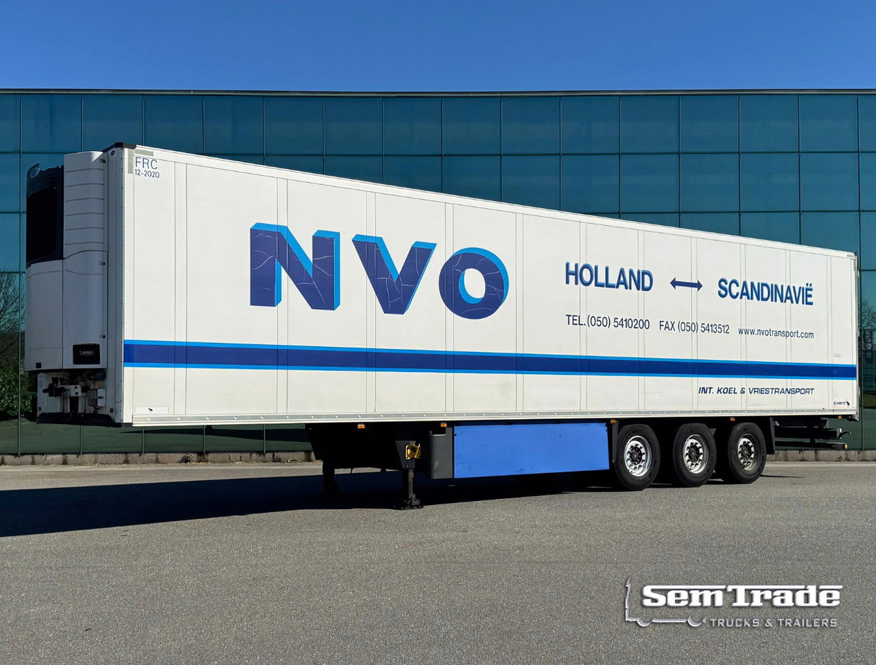 Schmitz Cargobull SCBS3B Carrier Vector SAF Axles Disc Brakes APK - TUV 02-2026 265 CM High Flowerwide 2 Pieces IN Stock - Koelwagen oplegger: afbeelding 1 Schmitz Cargobull SCBS3B Carrier Vector SAF Axles Disc Brakes APK - TUV 02-2026 265 CM High Flowerwide 2 Pieces IN Stock - Koelwagen oplegger: afbeelding 1