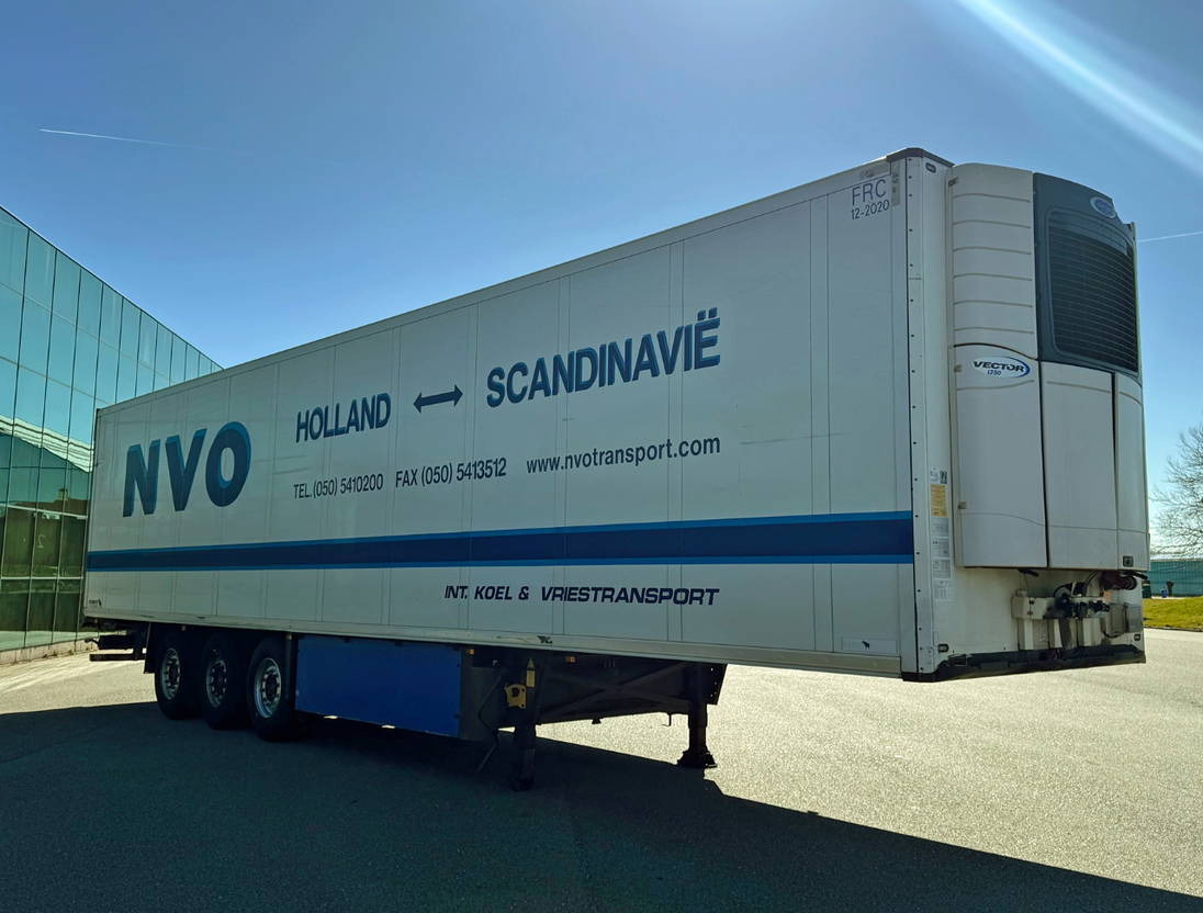 Koelwagen oplegger Schmitz Cargobull SCBS3B Carrier Vector SAF Axles Disc Brakes APK - TUV 02-2026: afbeelding 7