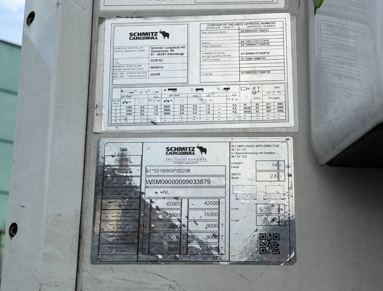 Koelwagen oplegger Schmitz Cargobull SCBS3B Thermo King SLXi 300 Only 502 Engine Hours Lift Axle Super Condition: afbeelding 25 Koelwagen oplegger Schmitz Cargobull SCBS3B Thermo King SLXi 300 Only 502 Engine Hours Lift Axle Super Condition: afbeelding 25