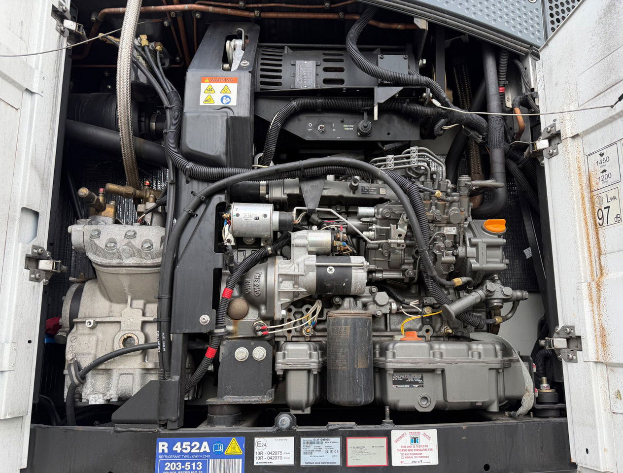 Koelwagen oplegger Schmitz Cargobull SCBS3B Thermo King SLXi 300 Only 502 Engine Hours Lift Axle Super Condition: afbeelding 8 Koelwagen oplegger Schmitz Cargobull SCBS3B Thermo King SLXi 300 Only 502 Engine Hours Lift Axle Super Condition: afbeelding 8