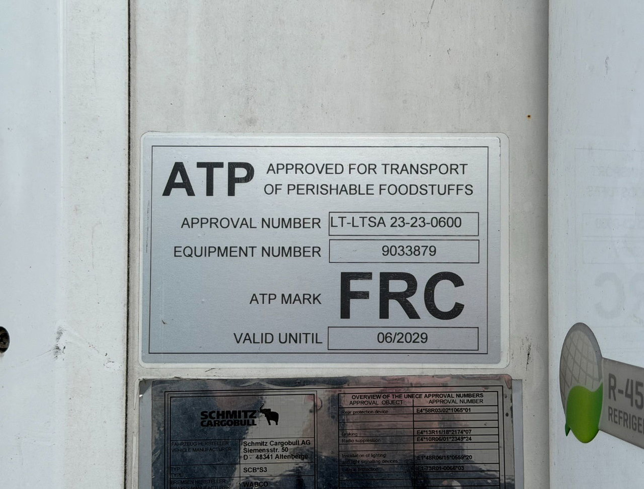 Koelwagen oplegger Schmitz Cargobull SCBS3B Thermo King SLXi 300 Only 502 Engine Hours Lift Axle Super Condition: afbeelding 24 Koelwagen oplegger Schmitz Cargobull SCBS3B Thermo King SLXi 300 Only 502 Engine Hours Lift Axle Super Condition: afbeelding 24