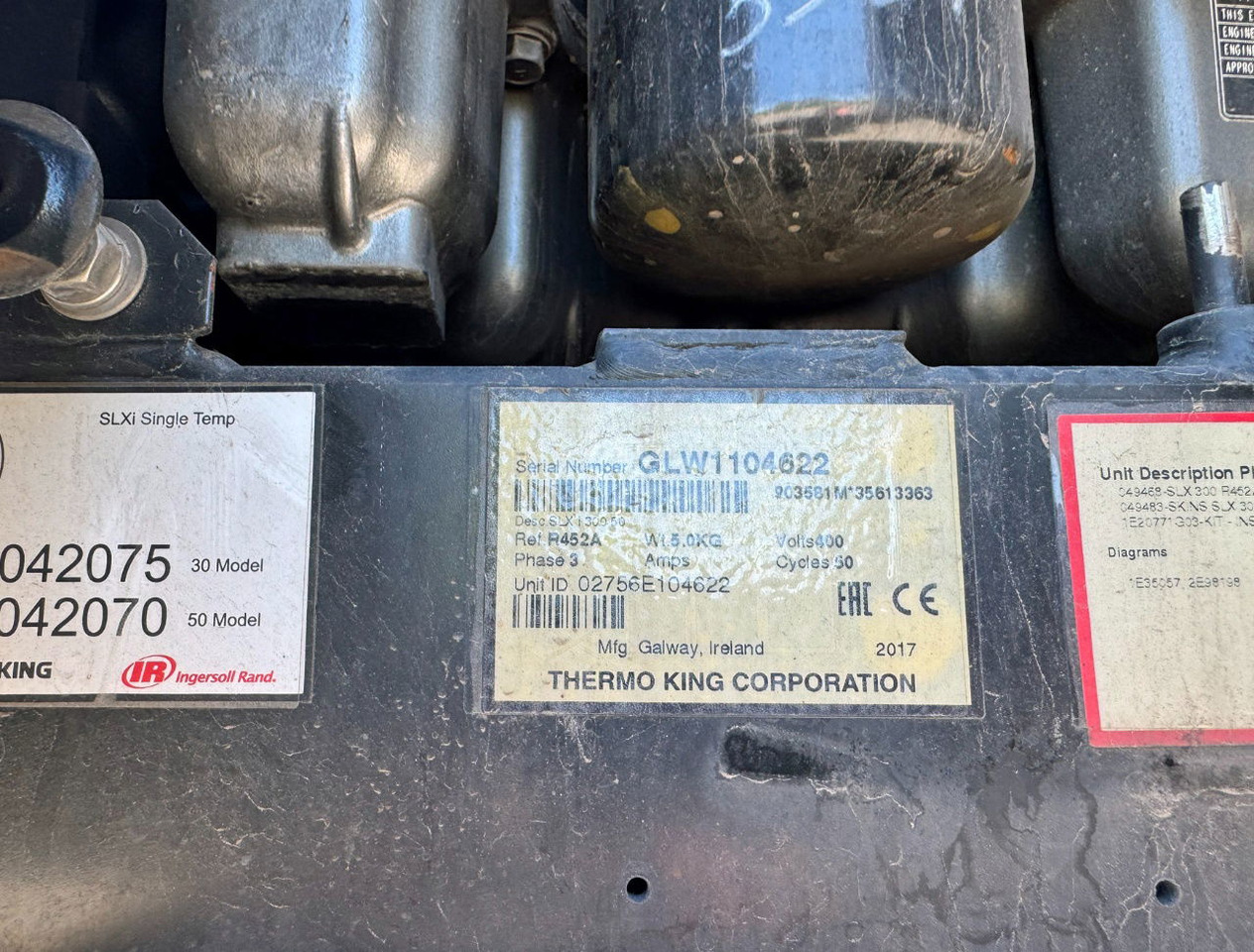 Koelwagen oplegger Schmitz Cargobull SCBS3B Thermo King SLXi300 Only 6.822 Hours Thick Roof Disc Br: afbeelding 12