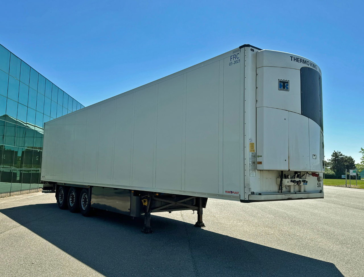 Koelwagen oplegger Schmitz Cargobull SCBS3B Thermo King SLXi300 Only 6.822 Hours Thick Roof Disc Br: afbeelding 7